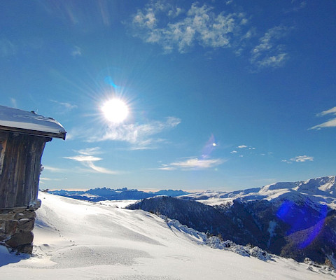 Schneeschuhgehen Sarntal